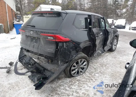 2024 Toyota Grand Highlander Limited from USA, damaged, VIN 5TDAAAB54RS006281